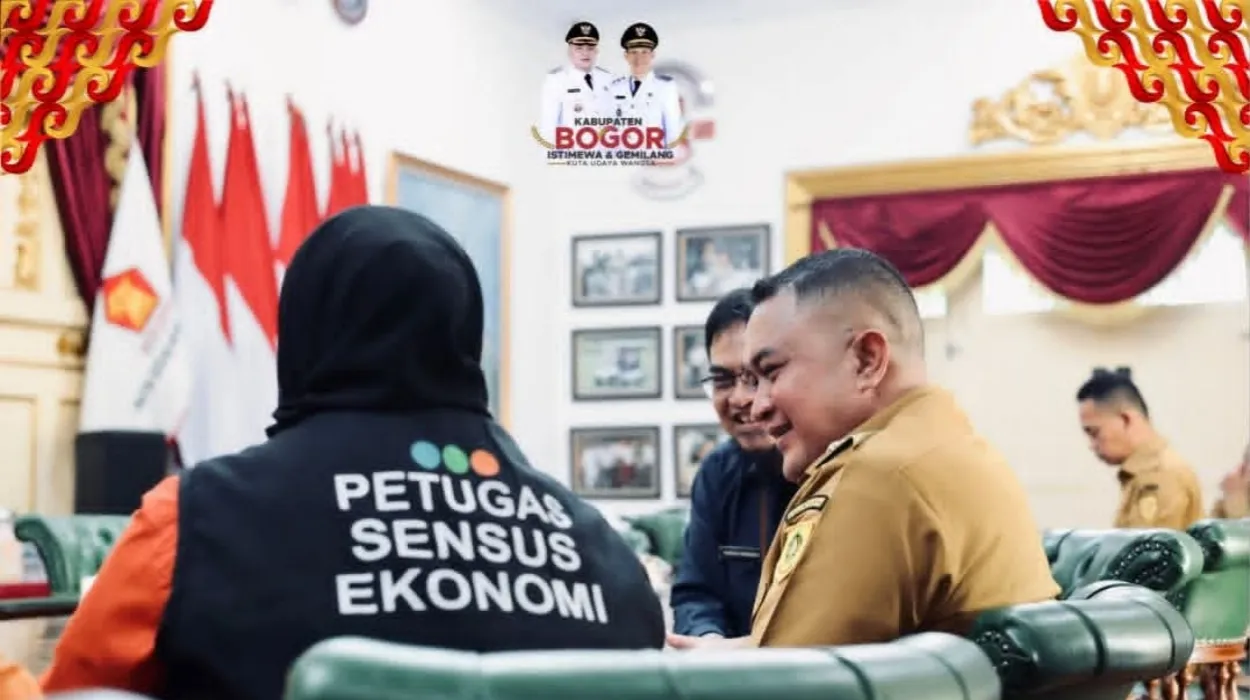 Sensus Ekonomi 2026 Dimulai: Bupati Bogor Jadi Warga Pertama yang Didata, Tekankan Pentingnya Akurasi Data