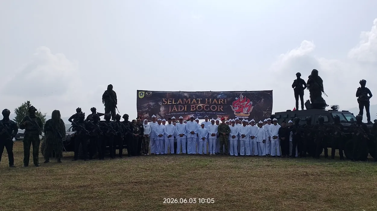 Gelar Upacara HJB ke-544 di Pelosok Kabupaten Bogor, Rudy Susmanto Soroti Pemerataan Akses Jalan dan Pendidikan