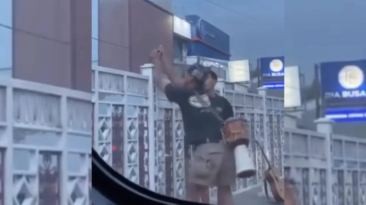 Pagar Pembatas Jalan di Pasar Cibinong Dirusak Oknum Pengamen, Reaksi Warganet Minta Pelaku 'Ditangkap'