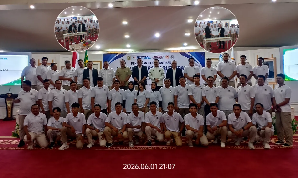 Usai Dilantik, Ketua Asosiasi Futsal Kabupaten Bogor Gas Pol, Persiapkan Tim Porprov dan Targetkan Tuan Rumah Porda
