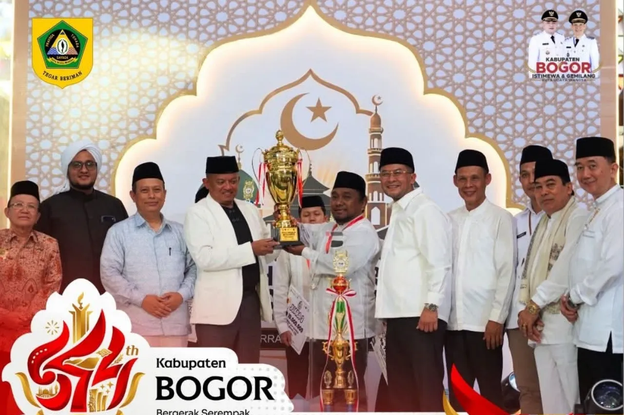 Sukses Gelar Musabaqah Adzan Nusantara Mendunia II, Kabupaten Bogor Perkuat Syiar Islam