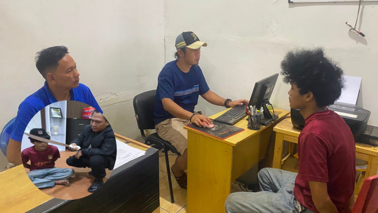 Berbekal Rekaman CCTV, Polsek Citeureup Tangkap Pelaku Penodongan Warung Jamu di Kamurang