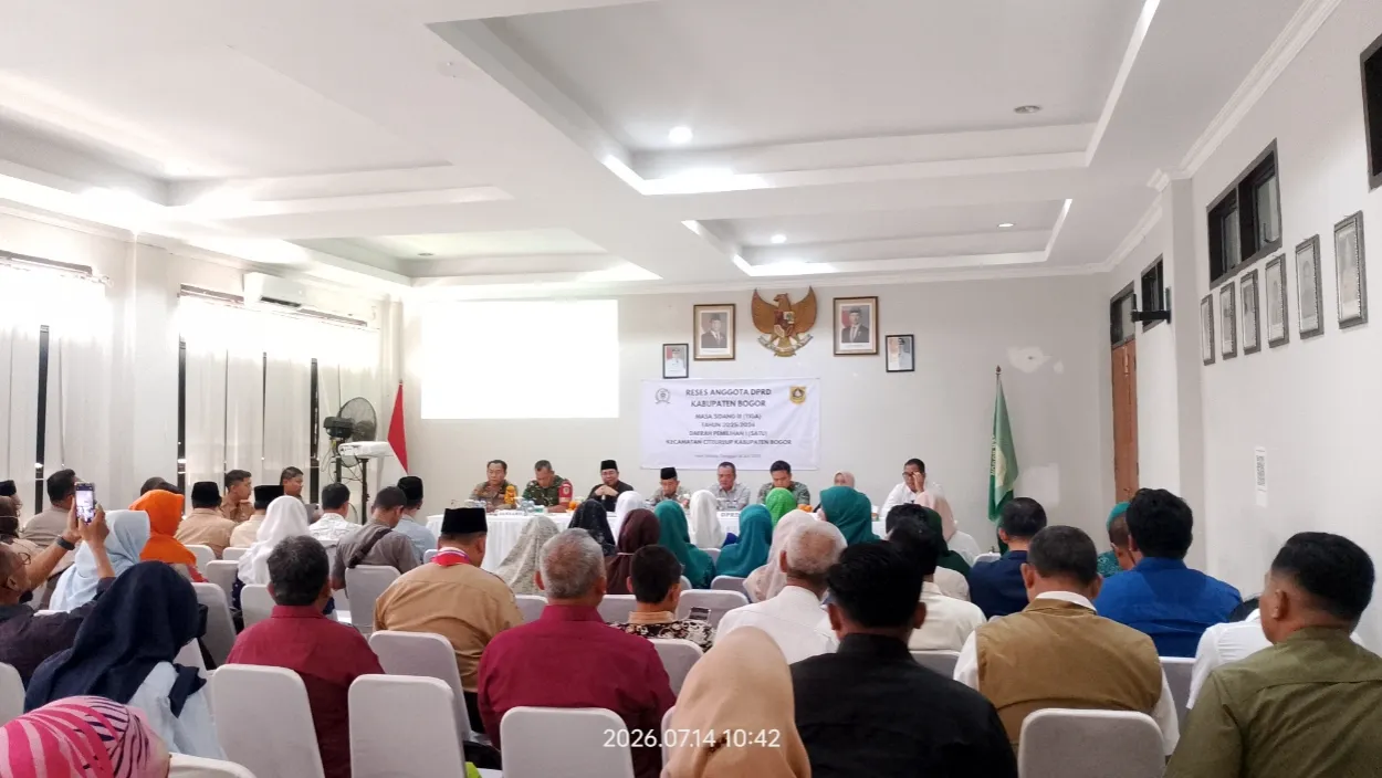 Reses DPRD Kabupaten Bogor di Kecamatan Citeureup Digelar Tertutup, Perintah Anggota Dewan Jurnalis Diusir dari Ruangan