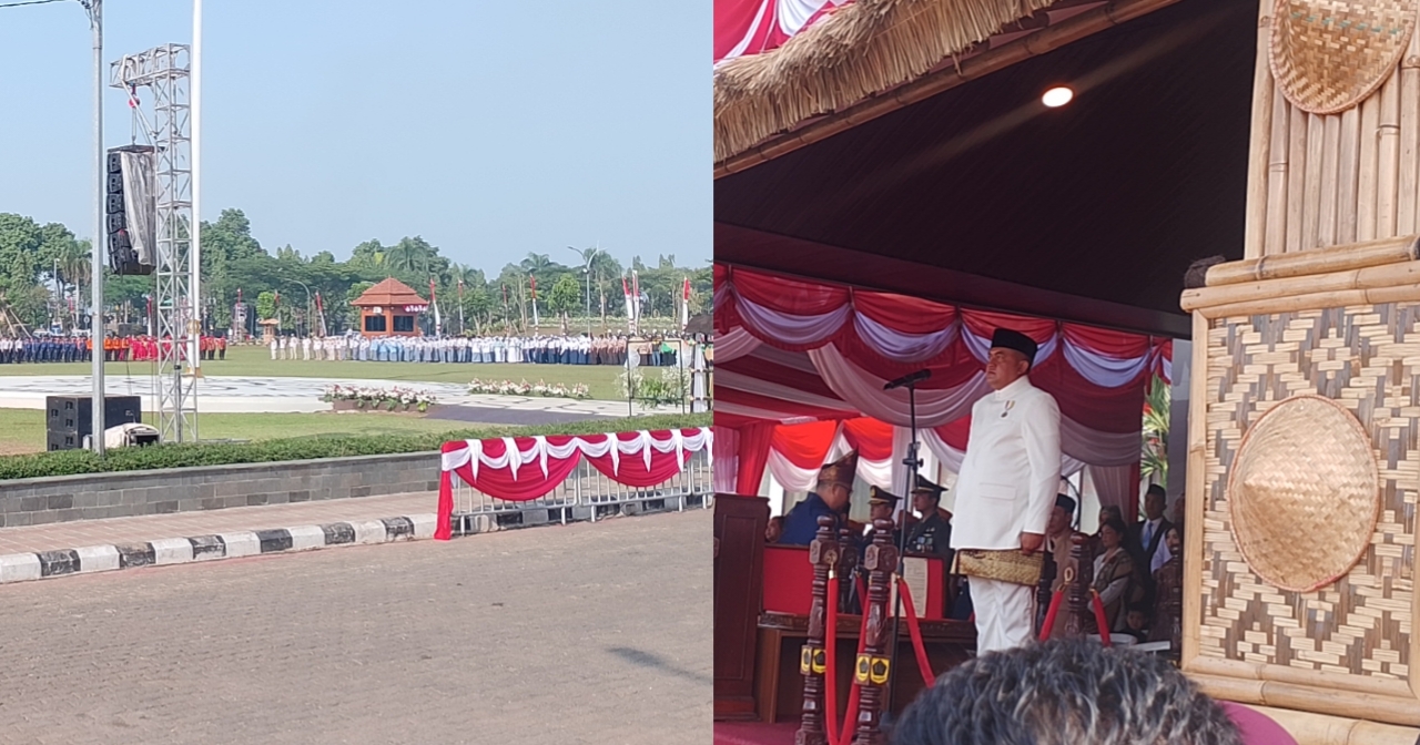 Memperingati HUT RI ke-81 di Alun-alun Kabupaten Bogor, Rudy Susmanto Ajak Masyarakat Refleksikan Jasa Para Pahlawan