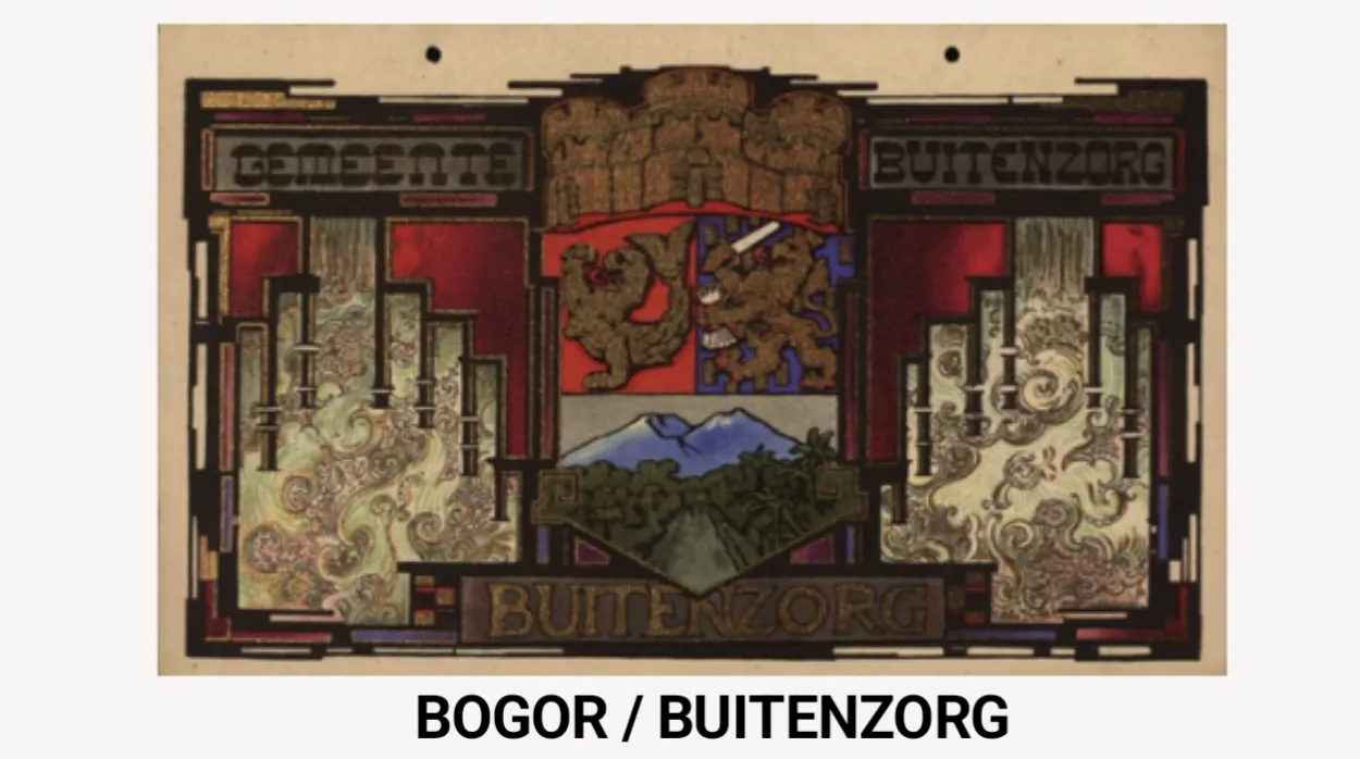 Menengok Sejarah Lambang Kota Buitenzorg: Jejak Heraldik Bogor Tempo Dulu di Kalender 1927