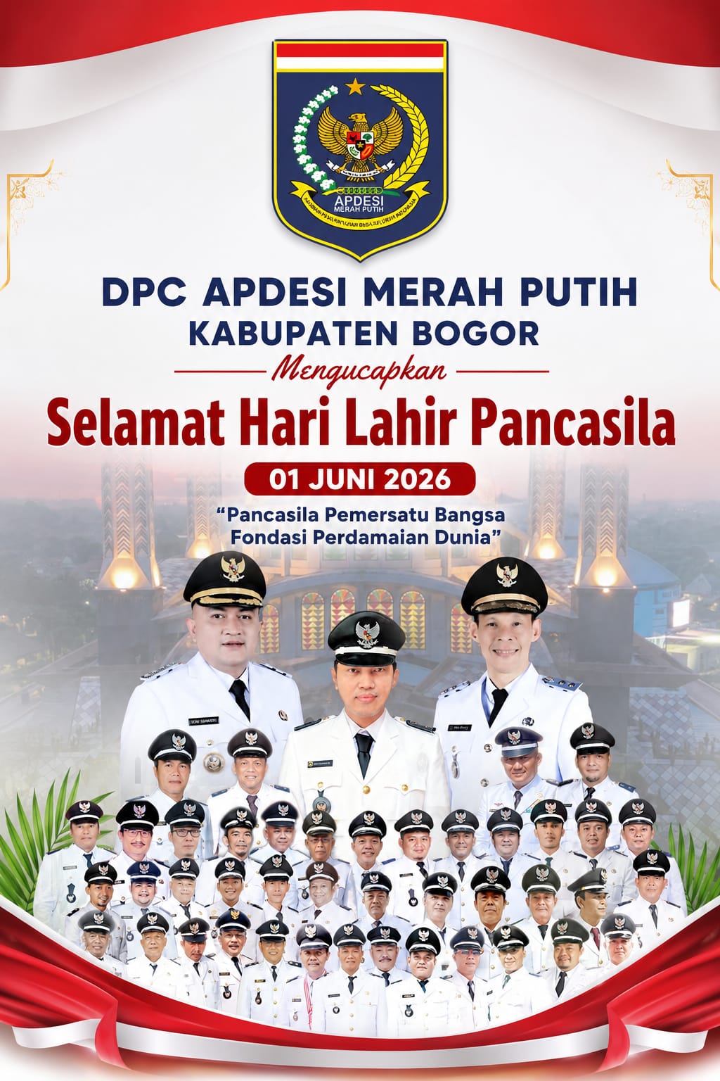 H. Abdul Aziz Anwar Ketua APDESI Kabupaten Bogor